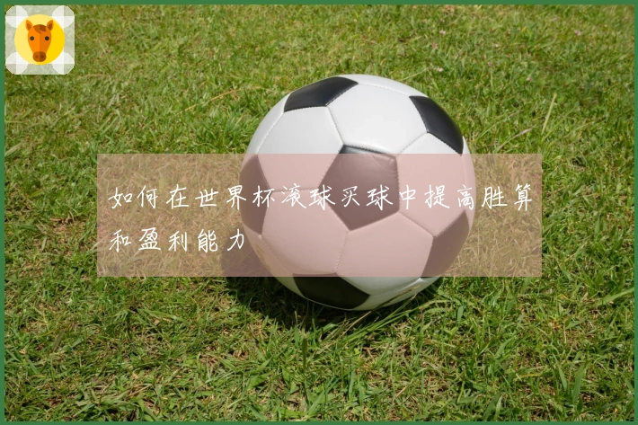 如何在世界杯滚球买球中提高胜算和盈利能力